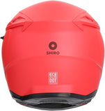 SHIRO CASCO FF950 DISCOVER MONOCOLOR ROJO MATE