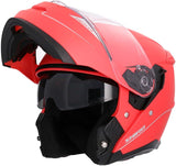 SHIRO CASCO FF950 DISCOVER MONOCOLOR ROJO MATE