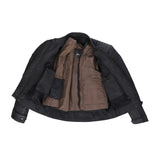 R-TECH - Chaqueta Piel Passion Negro - SECURTEX MOTOR S.L (t/a MaximoMoto)