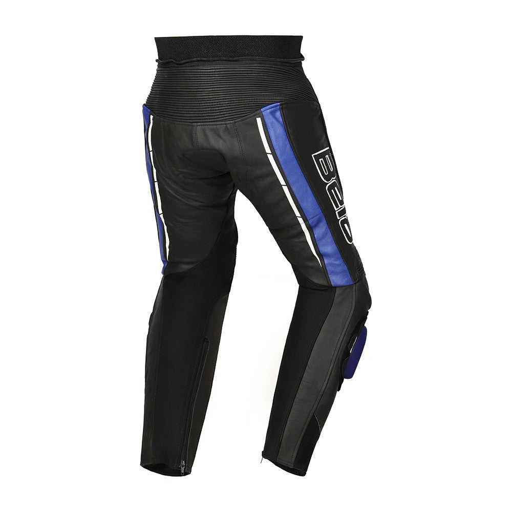 BELA - Pantalón Piel Rocket Lady Pant Negro/Azul - SECURTEX MOTOR S.L (t/a MaximoMoto)