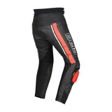 BELA - Pantalón Piel Rocket Man Pant Negro/Rojo - SECURTEX MOTOR S.L (t/a MaximoMoto)