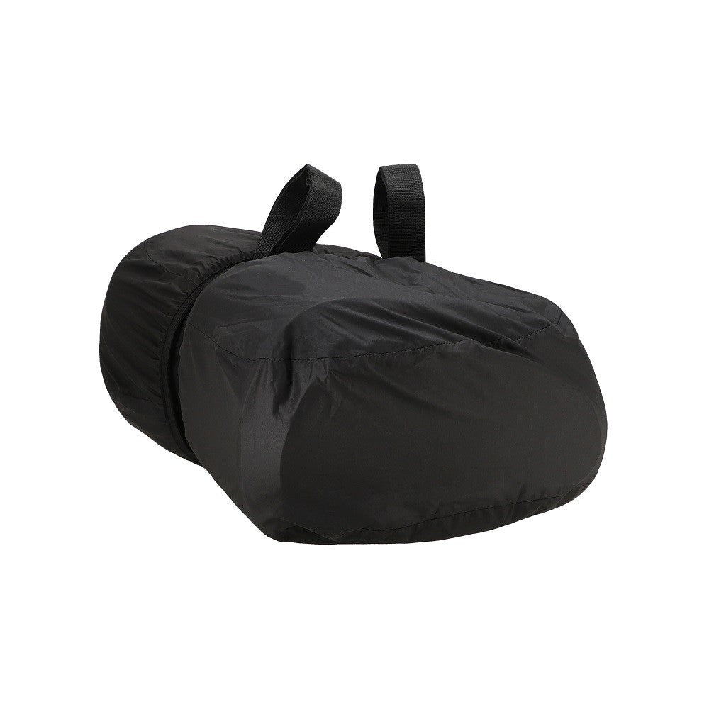 R-TECH - Mochila Piel/Textil Flight - S / Negro