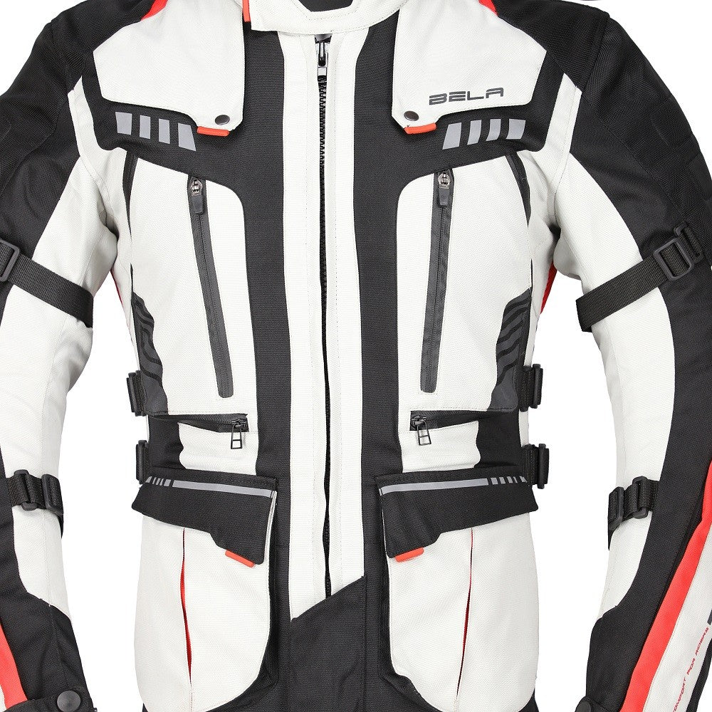 BELA - Chaqueta Textil Hailstorm Hielo/Negro - SECURTEX MOTOR S.L (t/a MaximoMoto)