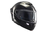 MT ATOM 2 SV SOLID MODULAR CASCO DE MOTO A1 NEGRO BRILLO