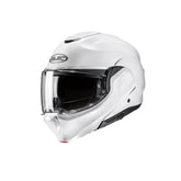 HJC F100 UNI casco modular de moto integral Pera blanca