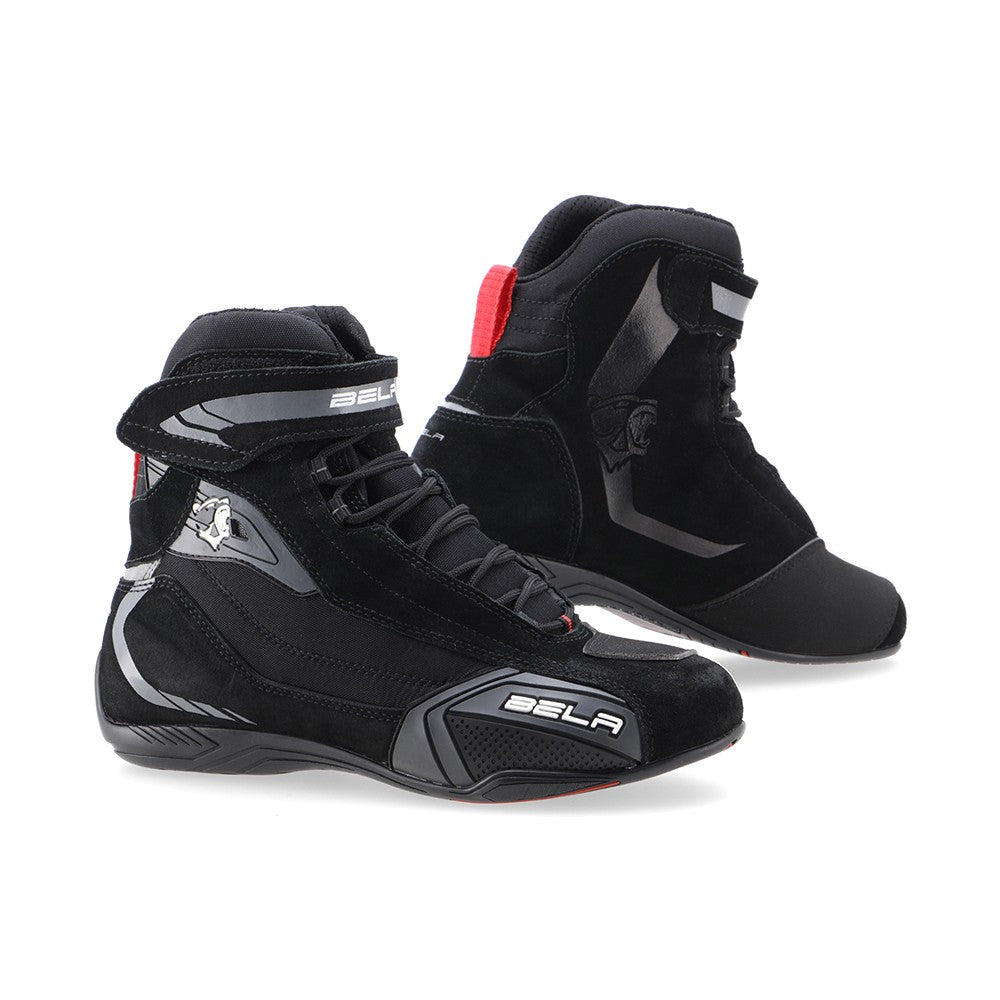 BELA - Botas Piel Grace Man Negro/Gris - SECURTEX MOTOR S.L (t/a MaximoMoto)