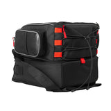 R-TECH - Mochila Piel/Textil Big Vince Rojo - L / Rojo