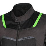 R-TECH SPIRAL MESH JAQUETES DE MOTO HOMES FANG NEGRE VERD