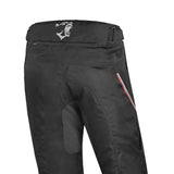 BELA - Pantalón Textil Calm Digger 34L Negro/Rojo