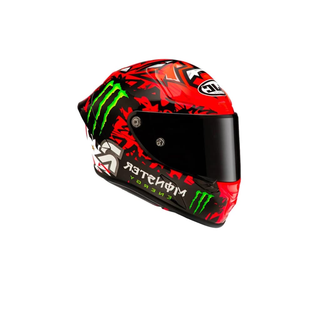 HJC RPHA 1 QUARTARARO REPLICA II MC1 CASCO DE CARRERAS DE MOTO