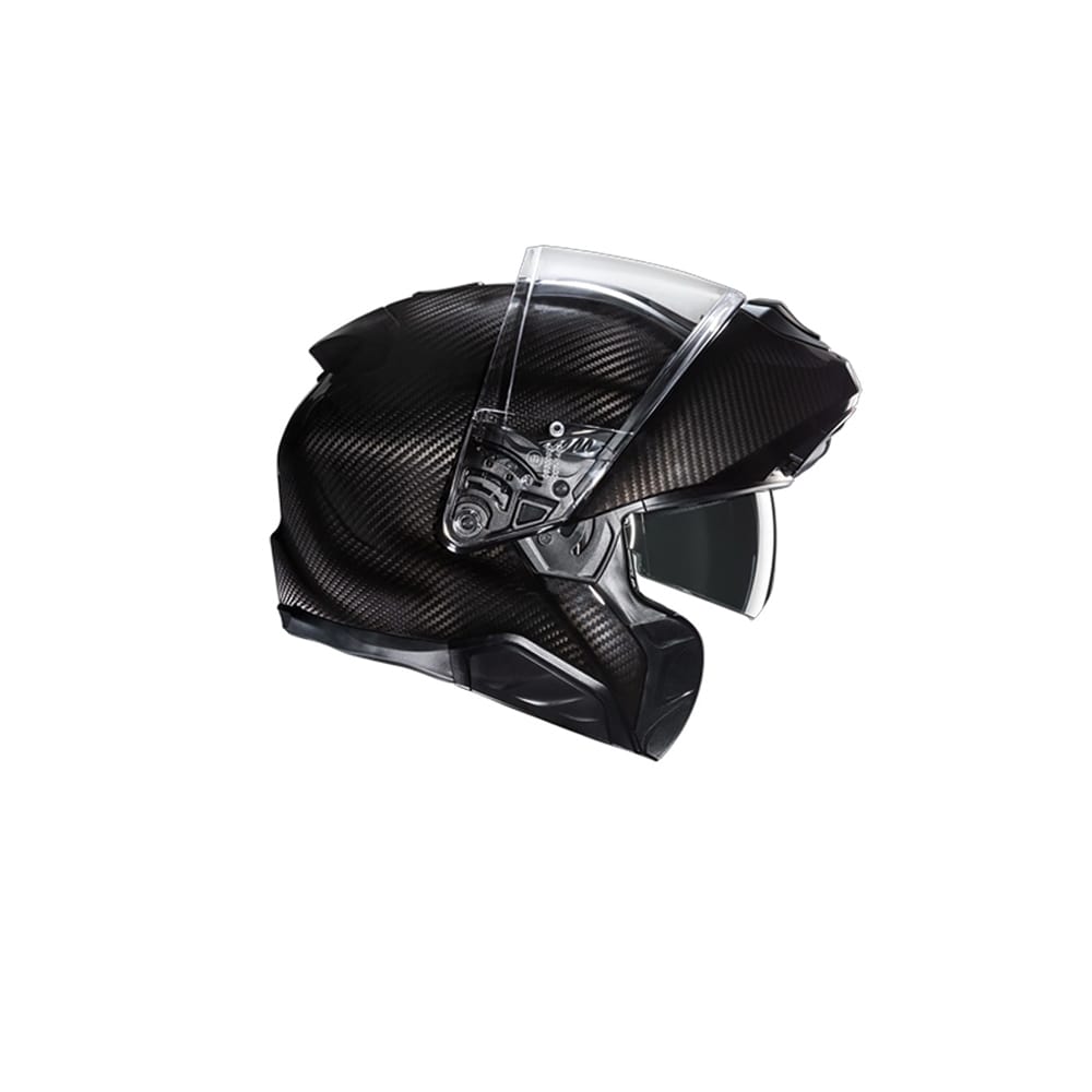 HJC RPHA 91 MOTOCICLETA CASCO MODULAR ABATABLE NEGRO CARBÓN