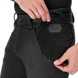 SHIMA RIDGE URBANO DE MOTOCICLISMO TURISMO PANTALONE HOMBRE NEGRO