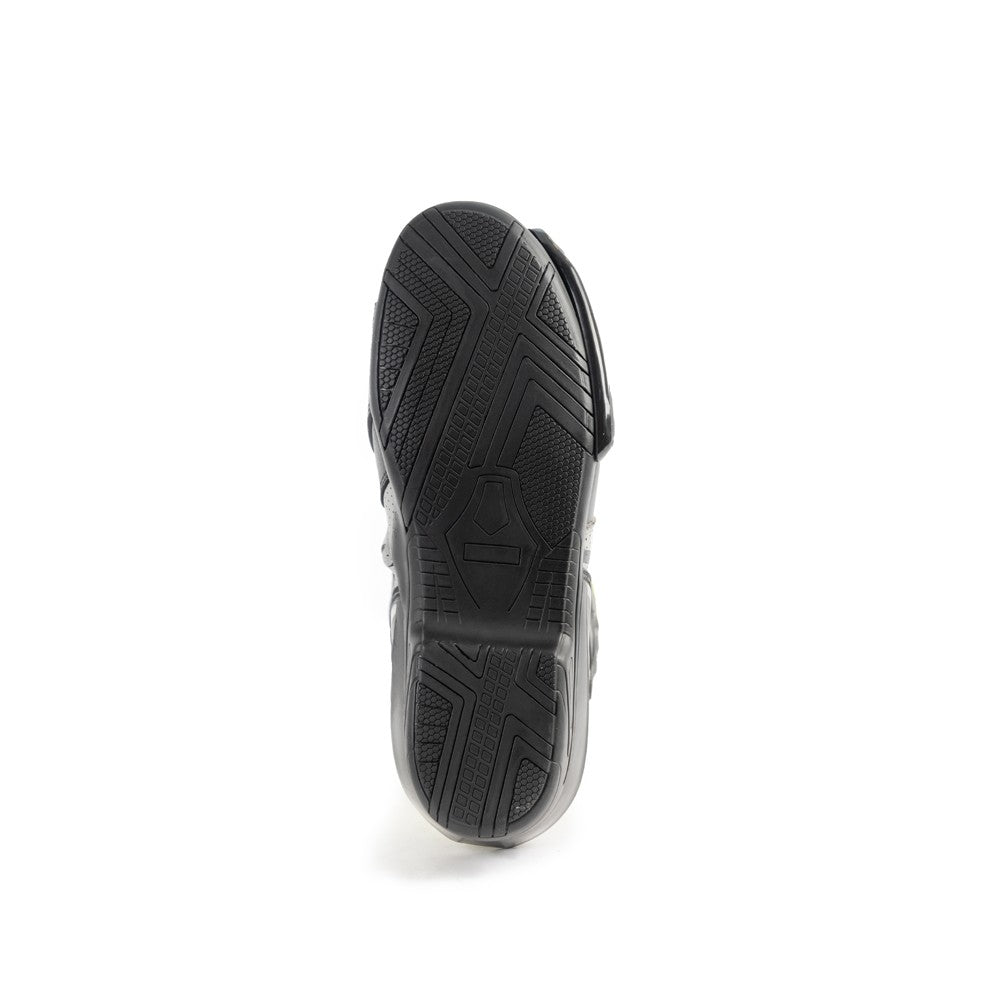 R-TECH - Botas Piel Performer Man Negro/Rojo Fluor