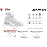 SHIMA TAKESHI BOTAS DE MOTO HOMBRE NEGRO