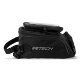 R-TECH - Mochila Piel/Textil Route - S / Negro