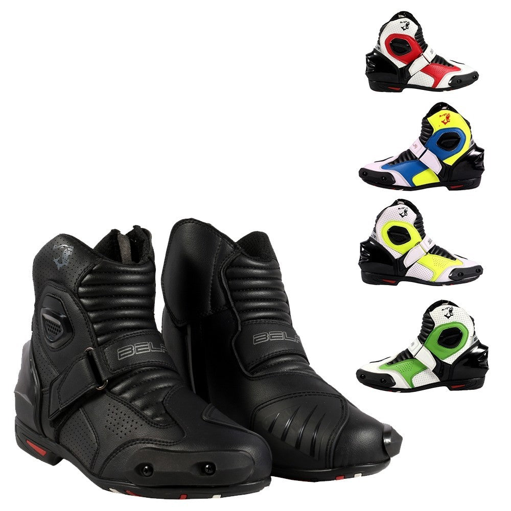 BELA - Botas Piel Faster Negro - SECURTEX MOTOR S.L (t/a MaximoMoto)