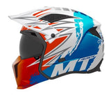 MT Streetfighter S SV Tackle A7 Casco modular gráficos para motocicleta