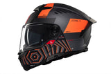 MT Atom 2 Strange C4 con parte delantera abatible Casco deportivo
