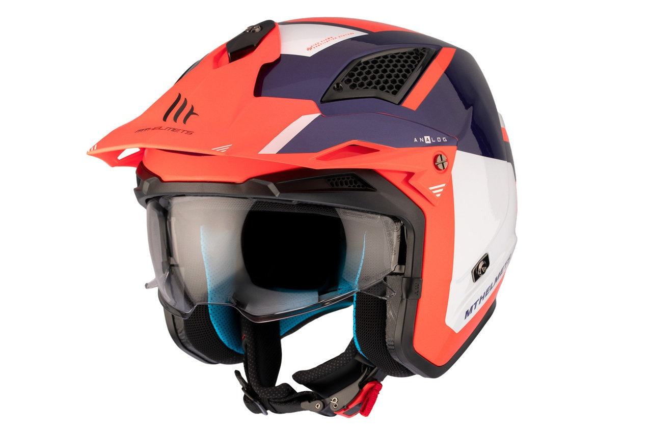 MT District Sv S Analog D5 Casco de motocicleta deportivo dual - CASCO