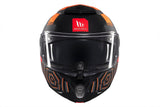 MT Atom 2 Strange C4 con parte delantera abatible Casco deportivo