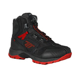 SEVENTY SD-BA7 STELVIO LOW Botas Unisex Para Motocicleta Aventura Negro Rojo