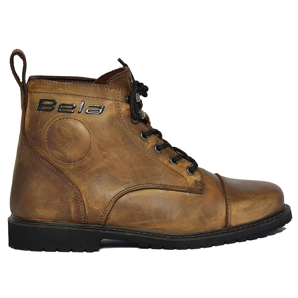 BELA - Botas Piel Marten Marrón - SECURTEX MOTOR S.L (t/a MaximoMoto)
