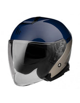 MT THUNDER 3 SV JET XPERT A17 ABERTO CASCOS DE MOTO BRILLANT BLAU