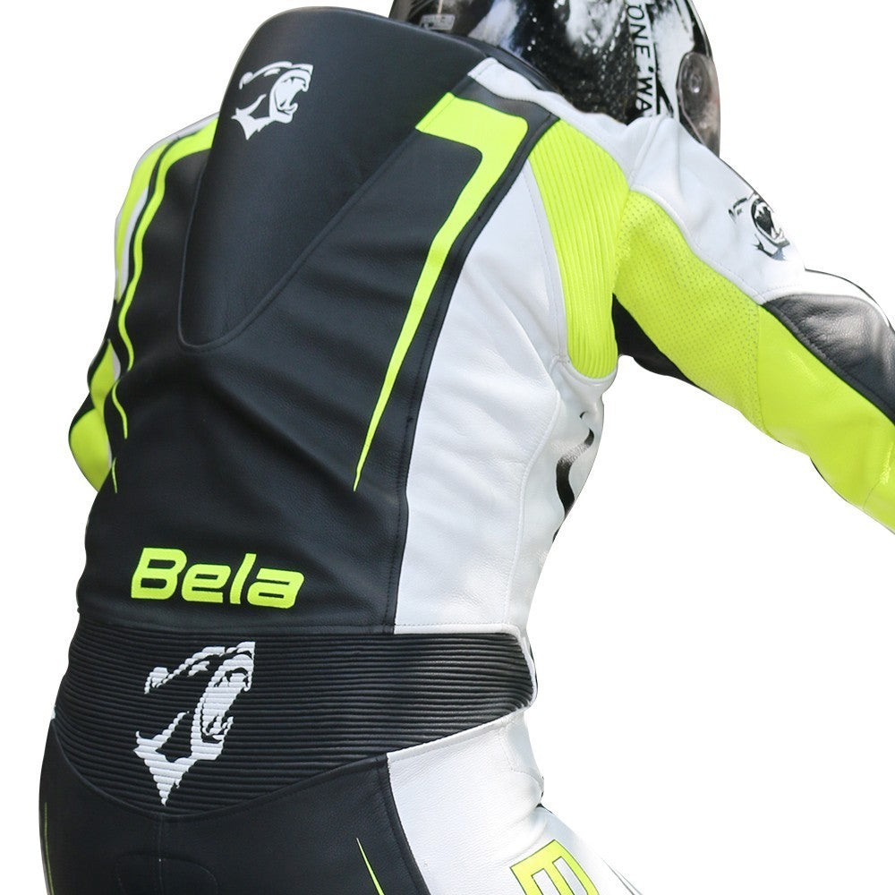 BELA-MONO 1 PC MAVERICK BLANCO/NEGRO/AMARILLO FLUOR - SECURTEX MOTOR S.L (t/a MaximoMoto)