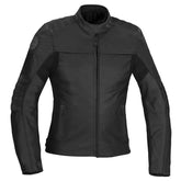 SEVENTY DEGREES SD-JL3 INVIERNO CHAQUETA DE MOTO CUSTOM PIEL MUJER NEGRO