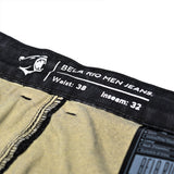 BELA RIO PANTALON DE HOMBRE DENIM JEANS 32L NEGRO