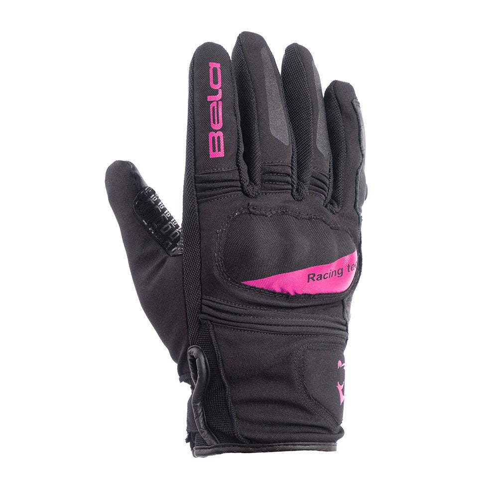 BELA - Guante Textil Boom Winter WP.Lady Negro/Rosa - SECURTEX MOTOR S.L (t/a MaximoMoto)