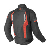 BELA - Chaqueta Textil Clutch Negro/Rojo - SECURTEX MOTOR S.L (t/a MaximoMoto)