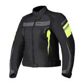BELA - Chaqueta Textil Rebel RiderLady Negro/Amarillo Fluor - SECURTEX MOTOR S.L (t/a MaximoMoto)