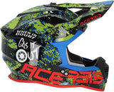 ACERBIS - CASCO LINEAR 2206 BLANCO NEGRO