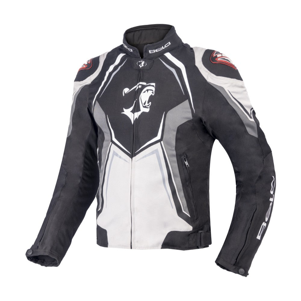 BELA - Chaqueta Textil Chaser Negro/Hielo/Gris oscuro - SECURTEX MOTOR S.L (t/a MaximoMoto)