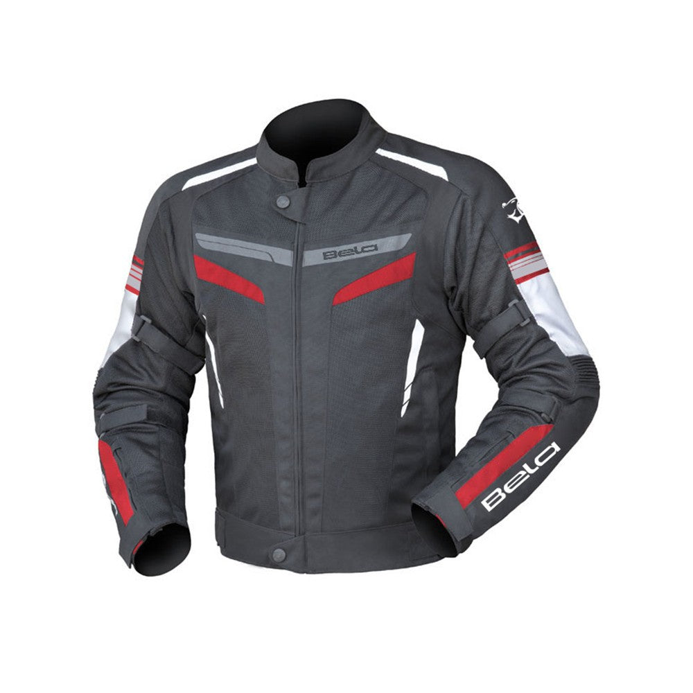 BELA - Chaqueta Textil Sprinter Negro/Rojo - SECURTEX MOTOR S.L (t/a MaximoMoto)