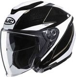 HJC I30 BARAS BLANC PERLE - SECURTEX MOTOR S.L (t/a MaximoMoto)