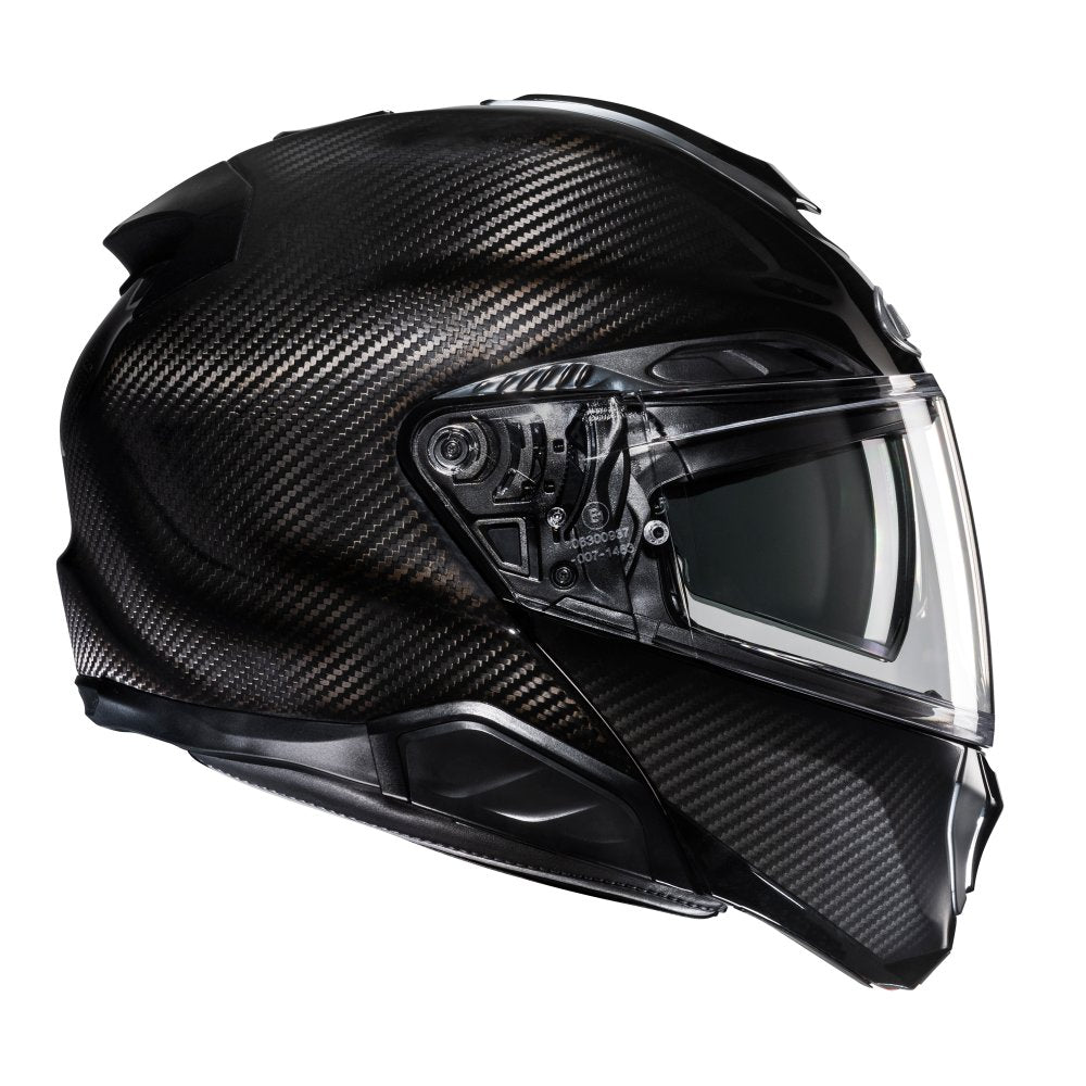 Casco de motocicleta modular abatible HJC RPHA 91 en color negro carbono - SECURTEX MOTOR S.L (t/a MaximoMoto)