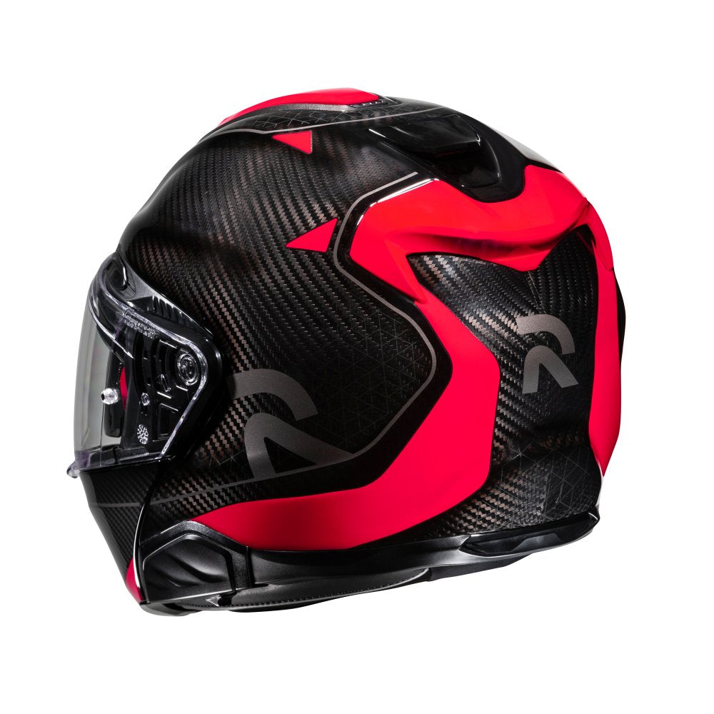 Casco Modular HJC RPHA 91 Noela Carbon MC1 rojo