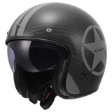 LS2 OF601 BOB II C STAR CASCO DE MOTO GRIS