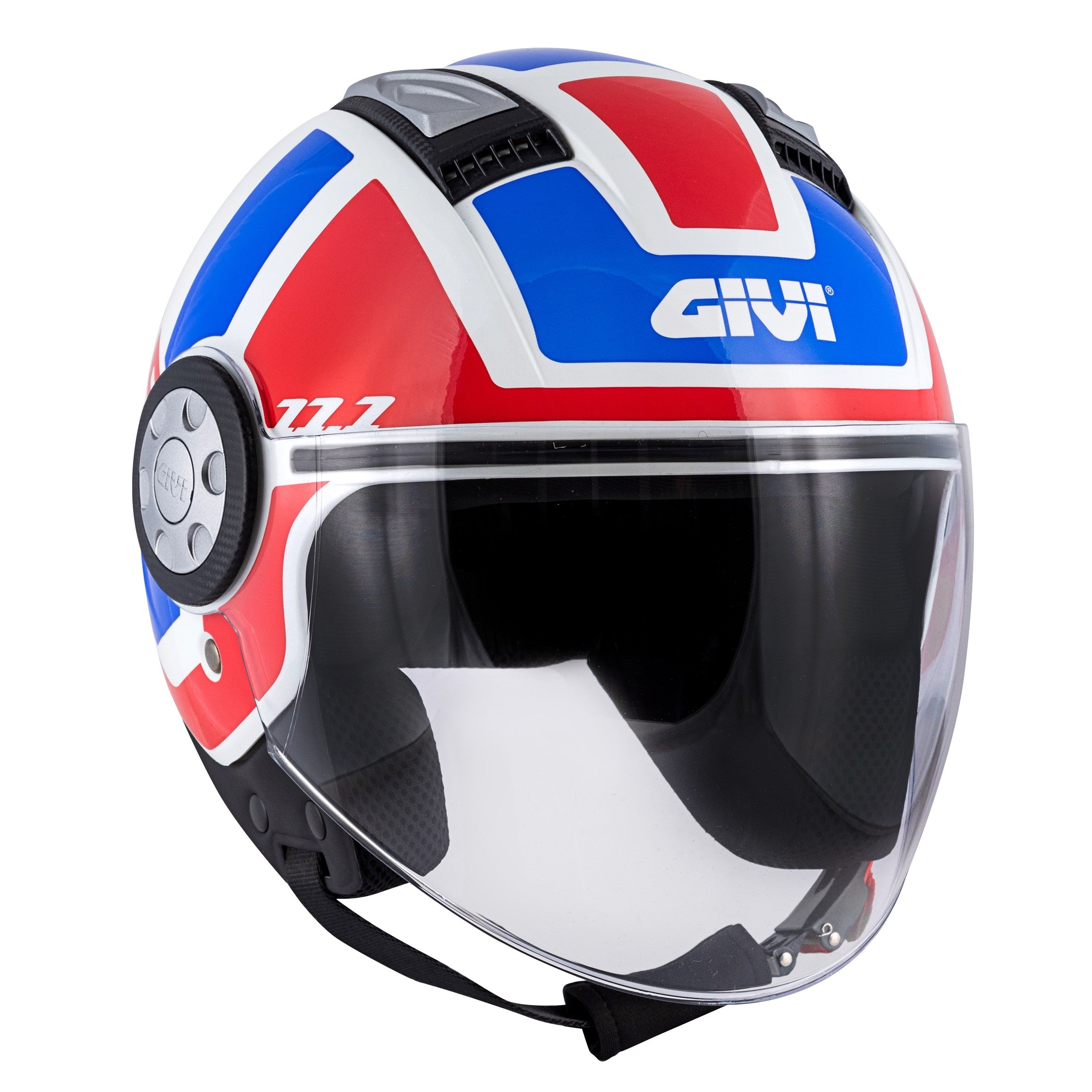 GIVI CASCO JET-R 111/AIR JET-R.D/CLASS BLANCO/ROJO/ AZUL - SECURTEX MOTOR S.L (t/a MaximoMoto)