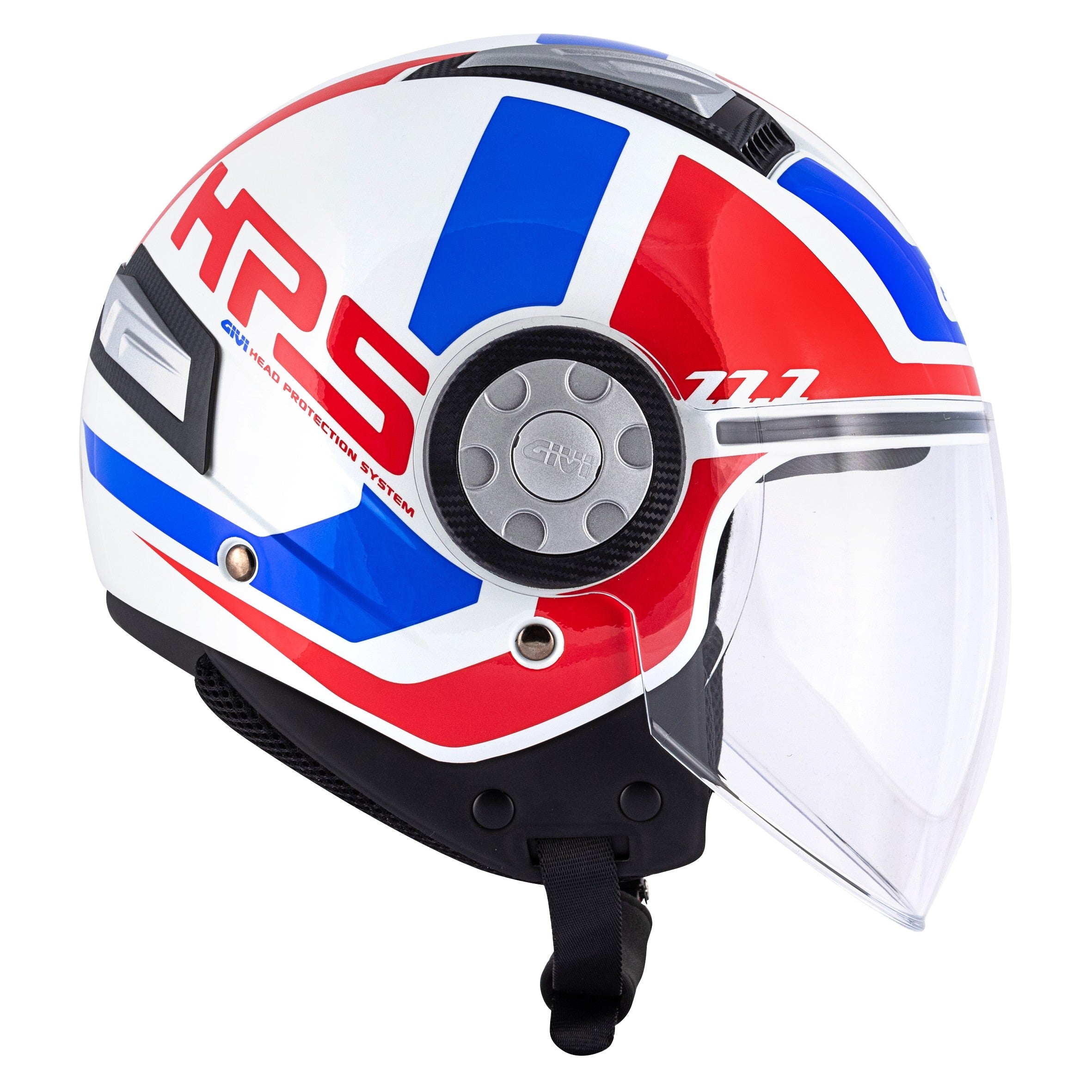 GIVI CASCO JET-R 111/AIR JET-R.D/CLASS BLANCO/ROJO/ AZUL - SECURTEX MOTOR S.L (t/a MaximoMoto)