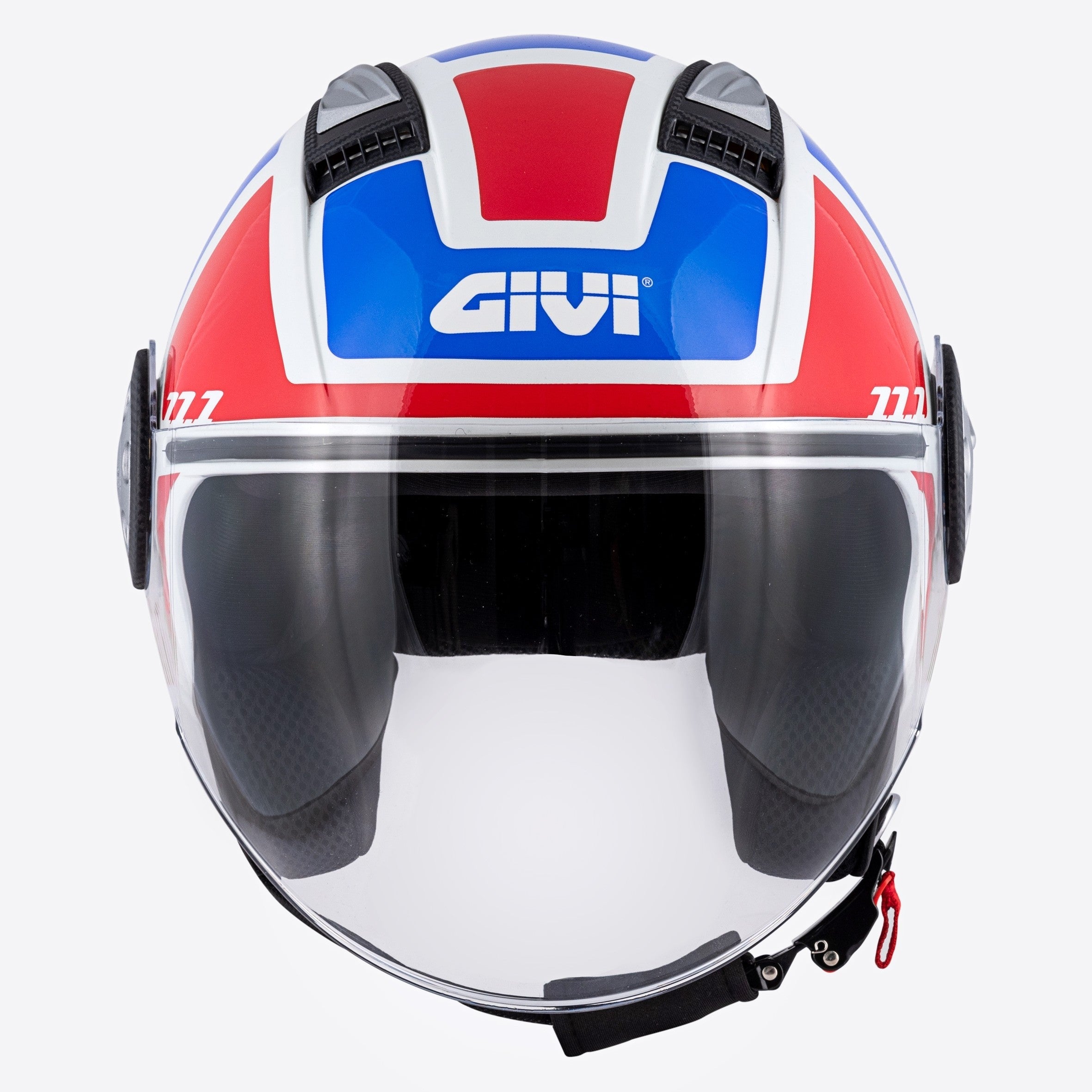 GIVI CASCO JET-R 111/AIR JET-R.D/CLASS BLANCO/ROJO/ AZUL - SECURTEX MOTOR S.L (t/a MaximoMoto)