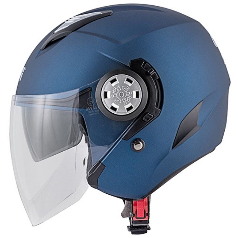 GIVI CASCO JET 123/STRATOS.D/SOLID AZUL OSCURO - SECURTEX MOTOR S.L (t/a MaximoMoto)