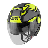 GIVI CASCO JET 123/STRATOS.D/SHADE NEGRO/YELLOW - SECURTEX MOTOR S.L (t/a MaximoMoto)