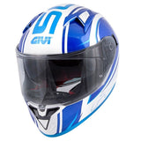 GIVI CASCO FULL 506/STOCCARDA.D/BLADES BLANCO/AZUL - SECURTEX MOTOR S.L (t/a MaximoMoto)