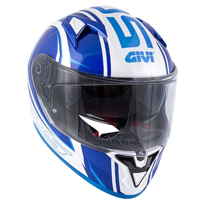 GIVI CASCO FULL 506/STOCCARDA.D/BLADES BLANCO/AZUL - SECURTEX MOTOR S.L (t/a MaximoMoto)