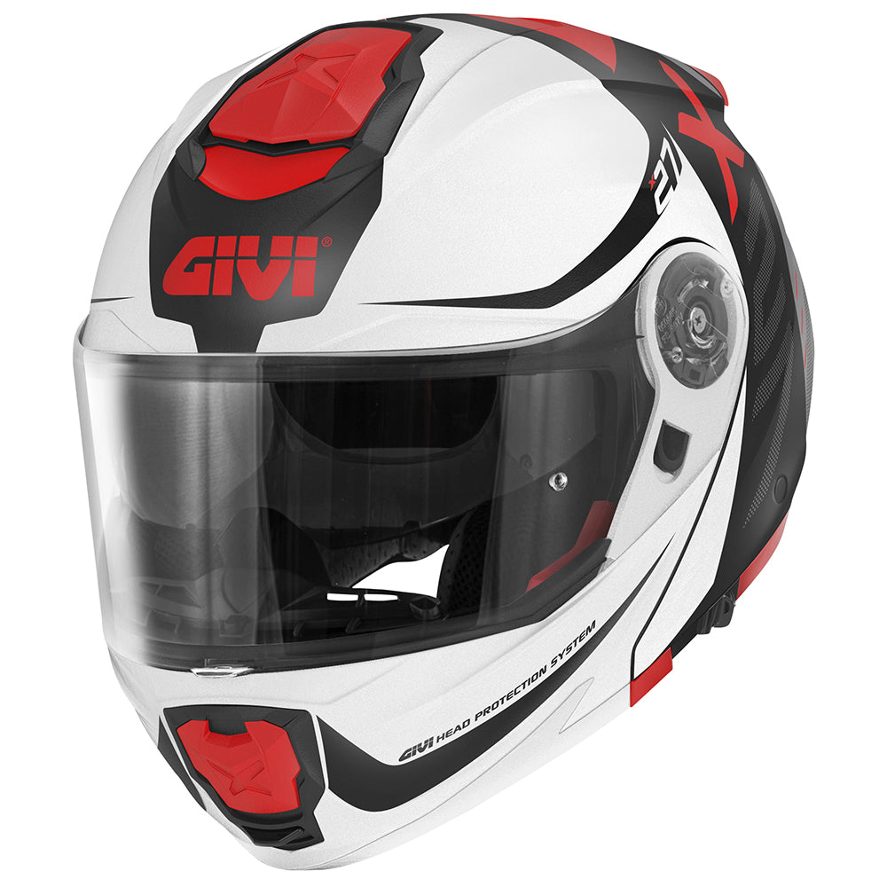 GIVI CASCOS MODULARES HX27F DIMENS. NERO/BIANC/ROS - DMWR - SECURTEX MOTOR S.L (t/a MaximoMoto)