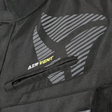 R-TECH Chaqueta Textil Knight Rider (Long) Negro/Antracita/Amarillo - SECURTEX MOTOR S.L (t/a MaximoMoto)