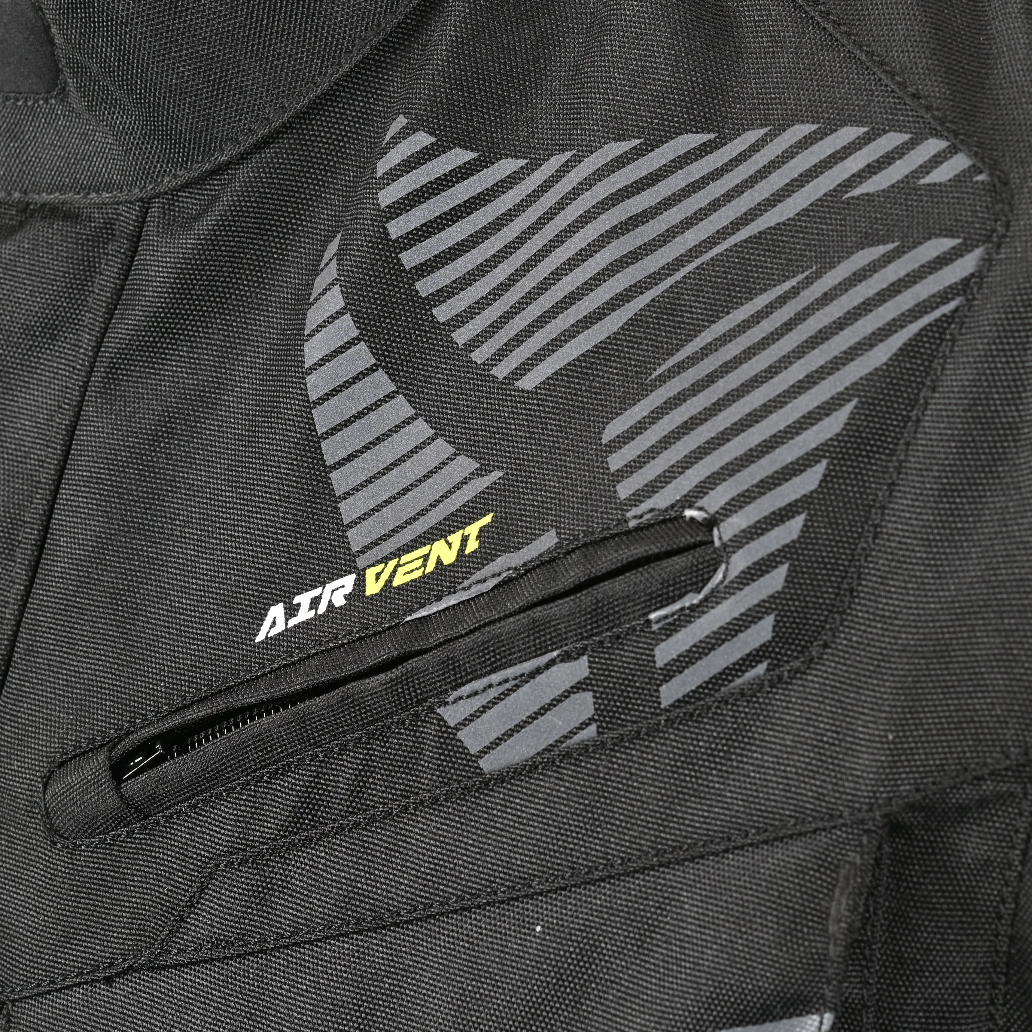 R-TECH - KNIGHT RIDER 3IN1 (Long) Negro/Antracita/Amarillo - CHAQUETA